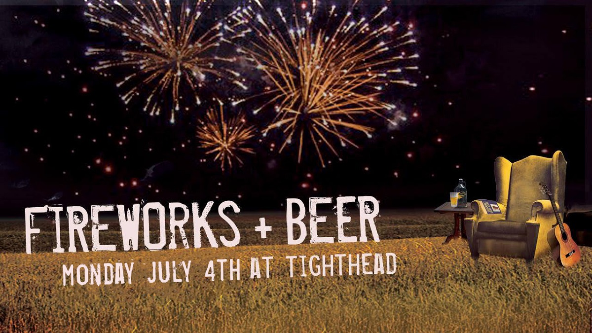 Fireworks and Beer at Tighthead Brewing Co.